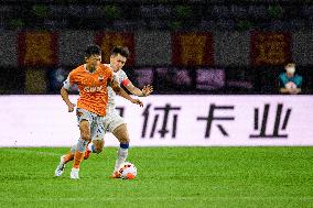 (SP)CHINA-MEIZHOU-FOOTBALL-CSL-TIANJIN VS SHENZHEN(CN)