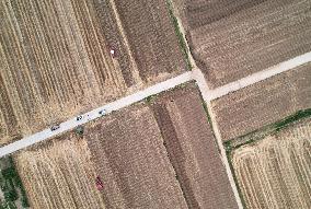 CHINA-SHAANXI-BAOJI-HARVEST-SOWING (CN)