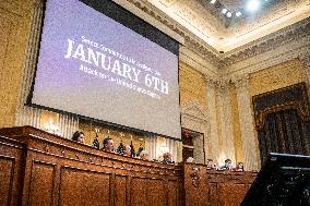 U.S.-WASHINGTON, D.C.-CAPITOL RIOT-INVESTIGATING-HEARING