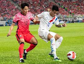 (SP)SOUTH KOREA-SUWON-FOOTBALL-FRIENDLY MATCH-KOR VS PAR