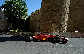 (SP)AZERBAIJAN-BAKU-F1 AZERBAIJAN GRAND PRIX 2022-PRACTICE 1