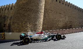 (SP)AZERBAIJAN-BAKU-F1 AZERBAIJAN GRAND PRIX 2022-PRACTICE 1