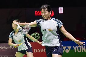 (SP)INDONESIA-JAKARTA-BADMINTON-DAIHATSU INDONESIA MASTERS 2022-WOMEN'S DOUBLES-SEMIFINAL