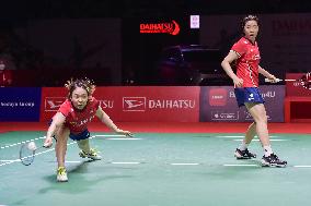 (SP)INDONESIA-JAKARTA-BADMINTON-DAIHATSU INDONESIA MASTERS 2022-WOMEN'S DOUBLES-SEMIFINAL