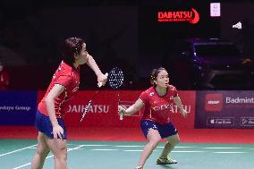 (SP)INDONESIA-JAKARTA-BADMINTON-DAIHATSU INDONESIA MASTERS 2022-WOMEN'S DOUBLES-SEMIFINAL