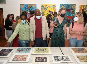 BOTSWANA-GABORONE-KURU ART EXHIBITION