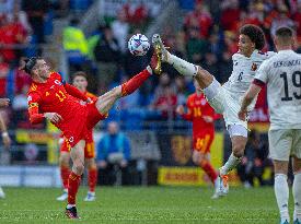 (SP)BRITAIN-CARDIFF-FOOTBALL-UEFA NATIONS LEAGUE-WALES VS BELGIUM