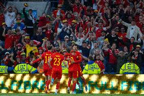 (SP)BRITAIN-CARDIFF-FOOTBALL-UEFA NATIONS LEAGUE-WALES VS BELGIUM