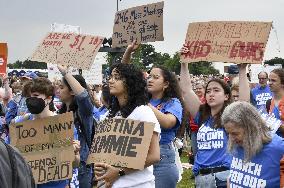 Gun control rally in Washington