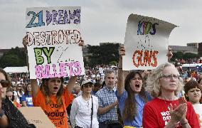 Gun control rally in Washington
