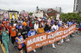 Gun control rally in New York