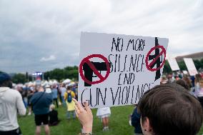 U.S.-WASHINGTON, D.C.-GUN VIOLENCE-PROTEST