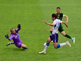 (SP)CHINA-MEIZHOU-FOOTBALL-CSL-BEIJING VS TIANJIN(CN)