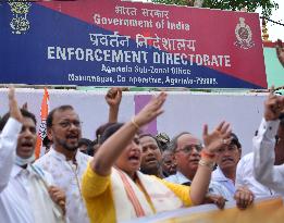 INDIA-AGARTALA-PROTEST