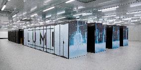 FINLAND-KAJAANI-SUPERCOMPUTER-LUMI-UNVEILING