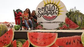 U.S.-LOS ANGELES-WATERMELON FESTIVAL