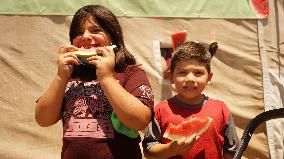 U.S.-LOS ANGELES-WATERMELON FESTIVAL