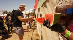 U.S.-LOS ANGELES-WATERMELON FESTIVAL