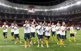 Australia edge Peru on penalties to qualify for World Cup