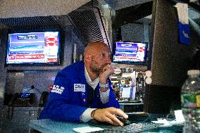 U.S.-NEW YORK-STOCK MARKET-FALL