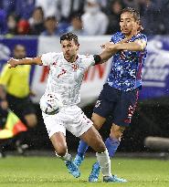 Football: Japan-Tunisia friendly