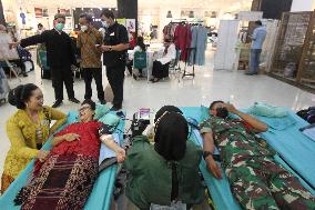 INDONESIA-SURAKARTA-WORLD BLOOD DONOR DAY