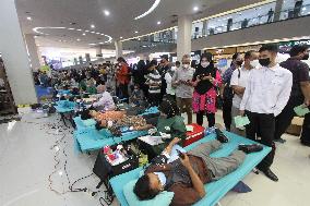 INDONESIA-SURAKARTA-WORLD BLOOD DONOR DAY