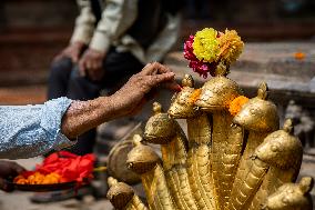 NEPAL-LALITPUR-KING THRONE