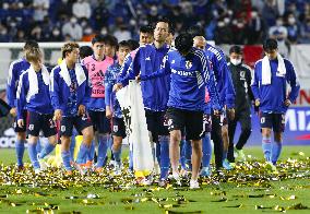 Football: Japan-Tunisia friendly