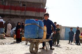 AFGHANISTAN-NAGARHAR-WATER SHORTAGE