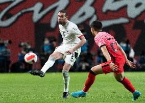 (SP)SOUTH KOREA-SEOUL-FOOTBALL-FRIENDLY-KOR VS EGY