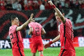 (SP)SOUTH KOREA-SEOUL-FOOTBALL-FRIENDLY-KOR VS EGY