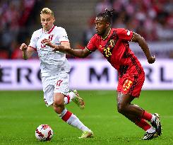 (SP)POLAND-WARSAW-FOOTBALL-UEFA NATIONS LEAGUE-POLAND VS BELGIUM