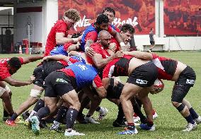 Rugby: Japan national team's training camp