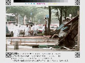 Typhoon damage in Kyushu
