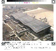 New terminal building of Sendai airport