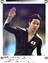 Japan's Shimizu skates to new Olympic record