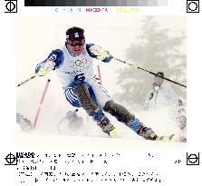 Tomba places 17th in slalom 1st leg