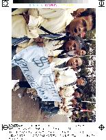Indonesian students demonstrate