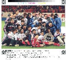 Kashima defeats Iwata for J-League crown