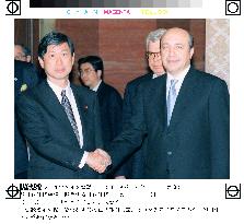Japanese, Russian foreign ministers in Tokyo