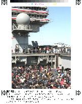 50,000 turn out to see USS Kitty Hawk in Yokosuka