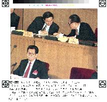 President Jiang, Premier Zhu at CPPCC session