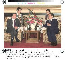 German Chancellor Schroeder meets Chinese President Jiang