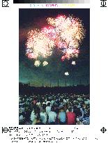 Fireworks delight 310,000 spectators in Osaka