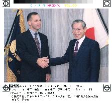 FBI chief visits Japanese National Police Agency