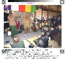 Memorial event for Art Blakey held in Osaka temple