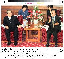 LDP's Nonaka meets Chinese Leader Li