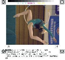 Murata wins triple at rhythmic gymnastics c'ships