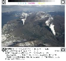 Mt. Usu erupts again